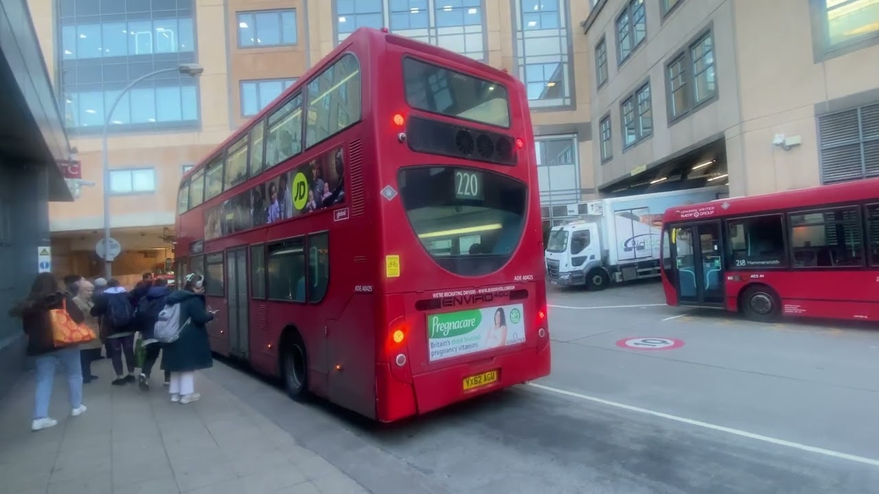 London Buses at Hammersmith Bus Station