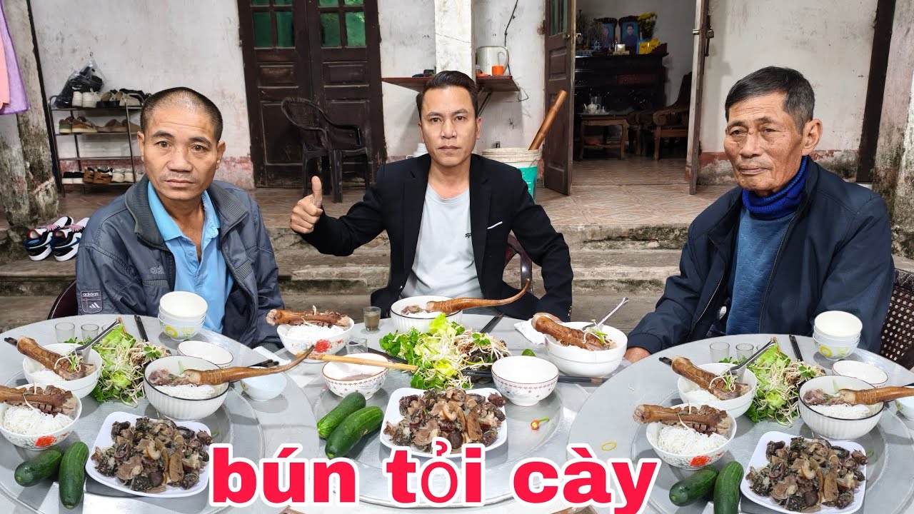 BÚN TỎI CÀY. ĂN SÁNG ĐẶC BIỆT NGON,LÊ TOÀN FOOD
