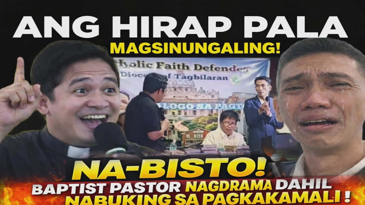 👉DEBATE “Baptist Pastor Fuentes Nabuking ni Fr. Darwin sa Debate: Aklat na Gamit, Dinaya Pa?” Part 1