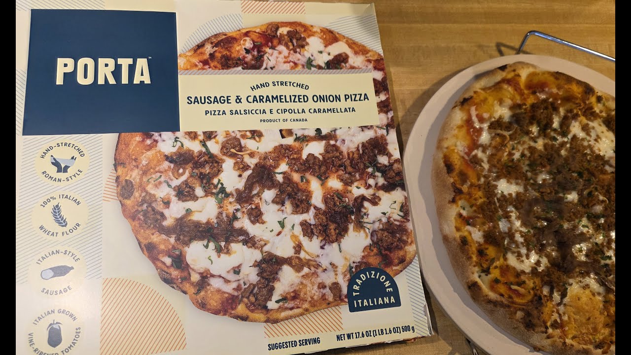 PORTA | Sausage & Caramelized Onion Hand Stretched Pizza