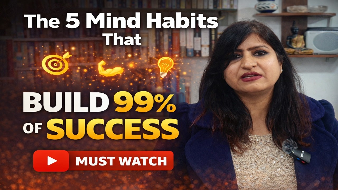 5 Mind Habits That Build 99% Success 🔥 #successmindset