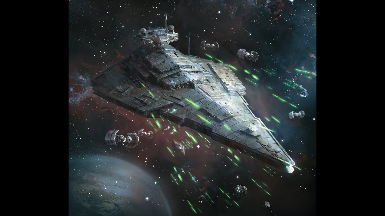 Star Wars - Approaching The Deathstar [Dark Version]