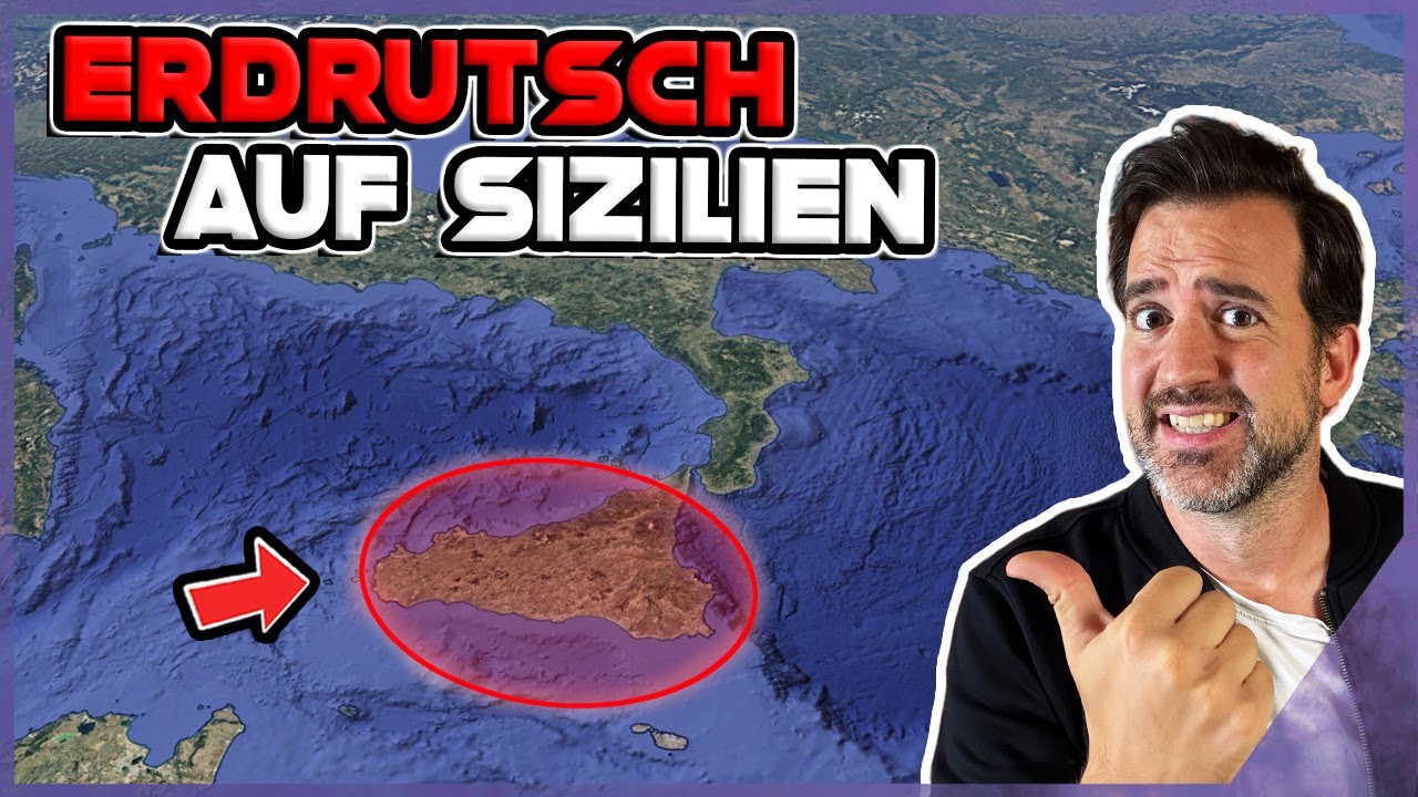 NATURKATASTROPHE IN ITALIEN!😨 Dramatischer ERDRUTSCH auf Sizilien + Erdbeben Campi Flegrei