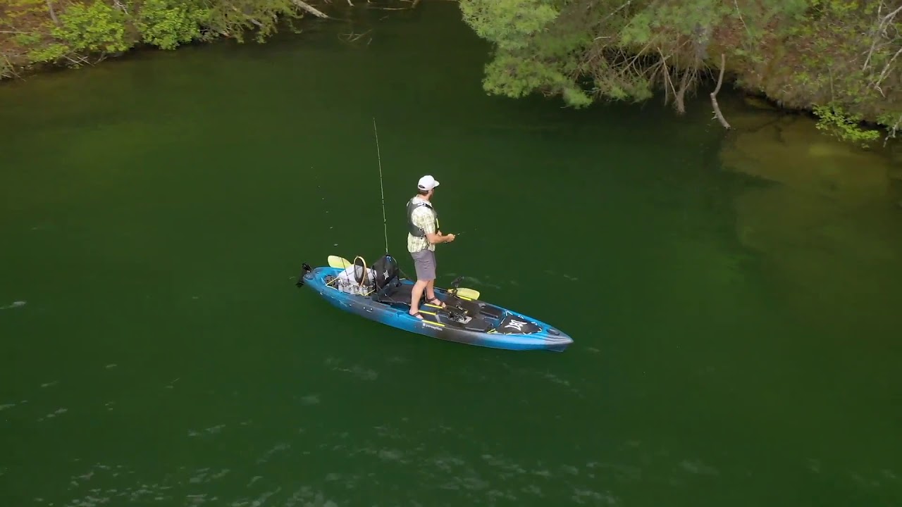 Perception Kayaks | Advantages of the Pescador Pilot Pedal Drive Kayak
