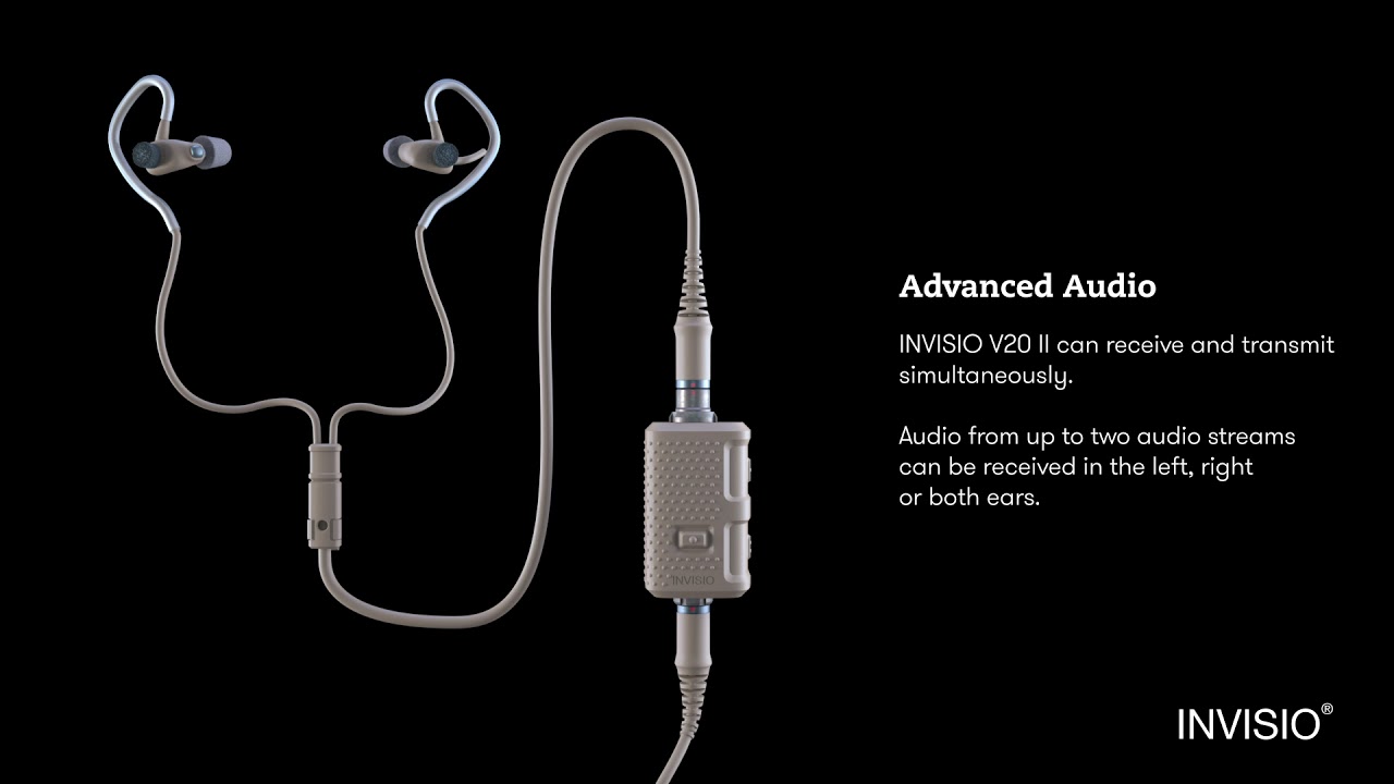 INVISIO V20 Gen II Push-to-Talk Control Unit