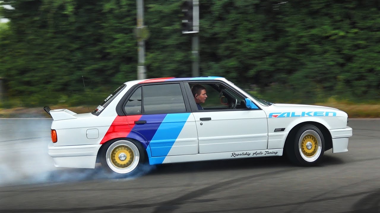 Tuner Cars Leaving a Car show - June 2017