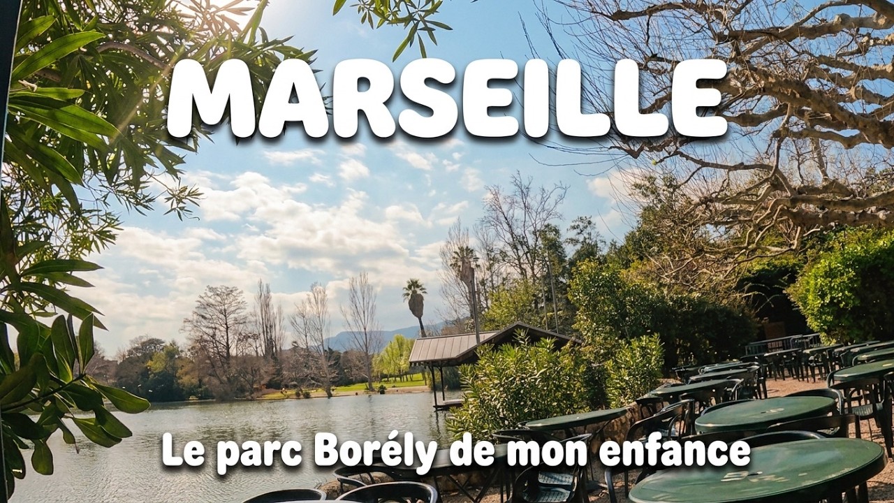 MARSEILLE 🇫🇷 Retour dans le temps au parc Borély, où je jouais pendant mon enfance ...