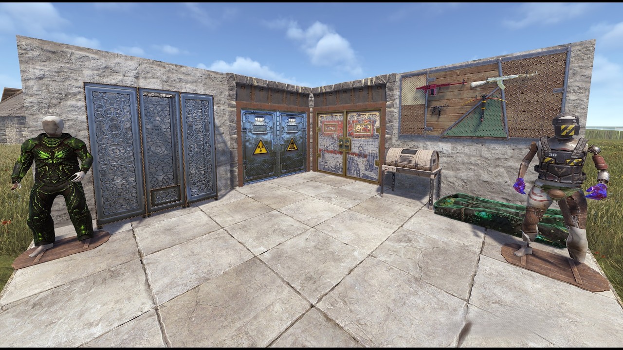 Магазин предметов Rust | 20 марта | Пулемет HMLMG с эффектом &laquo;Искупление&raquo; | Пистолет-пулемет Hell...