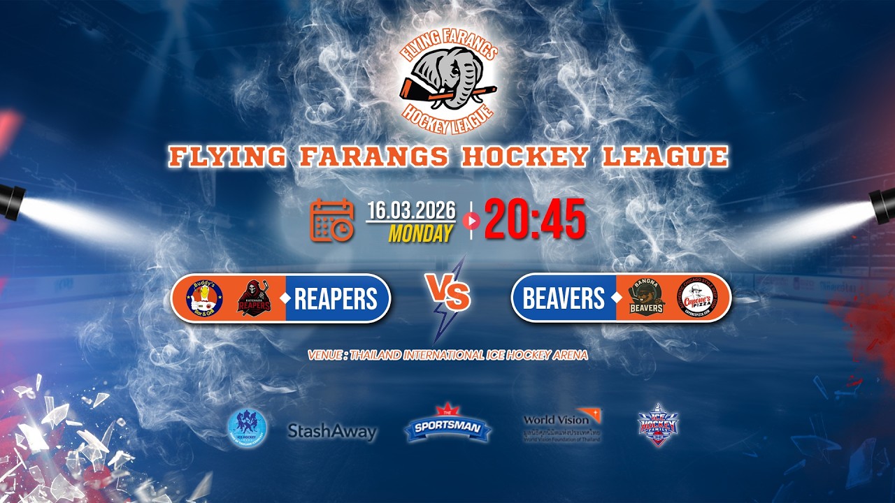 Bronze medal game | Reapers -vs- Beavers | Flying Farangs Hockey league 2026