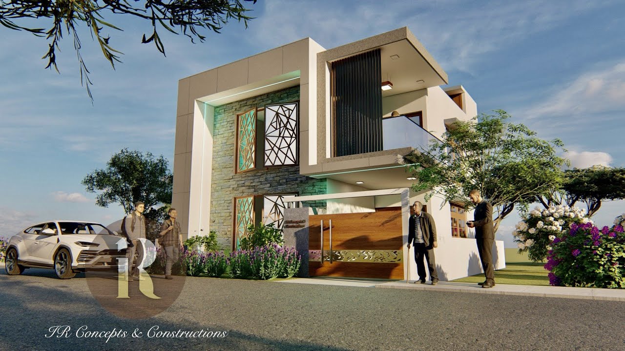 30X40 Duplex 4 Bedroom House Design with Detailed plan