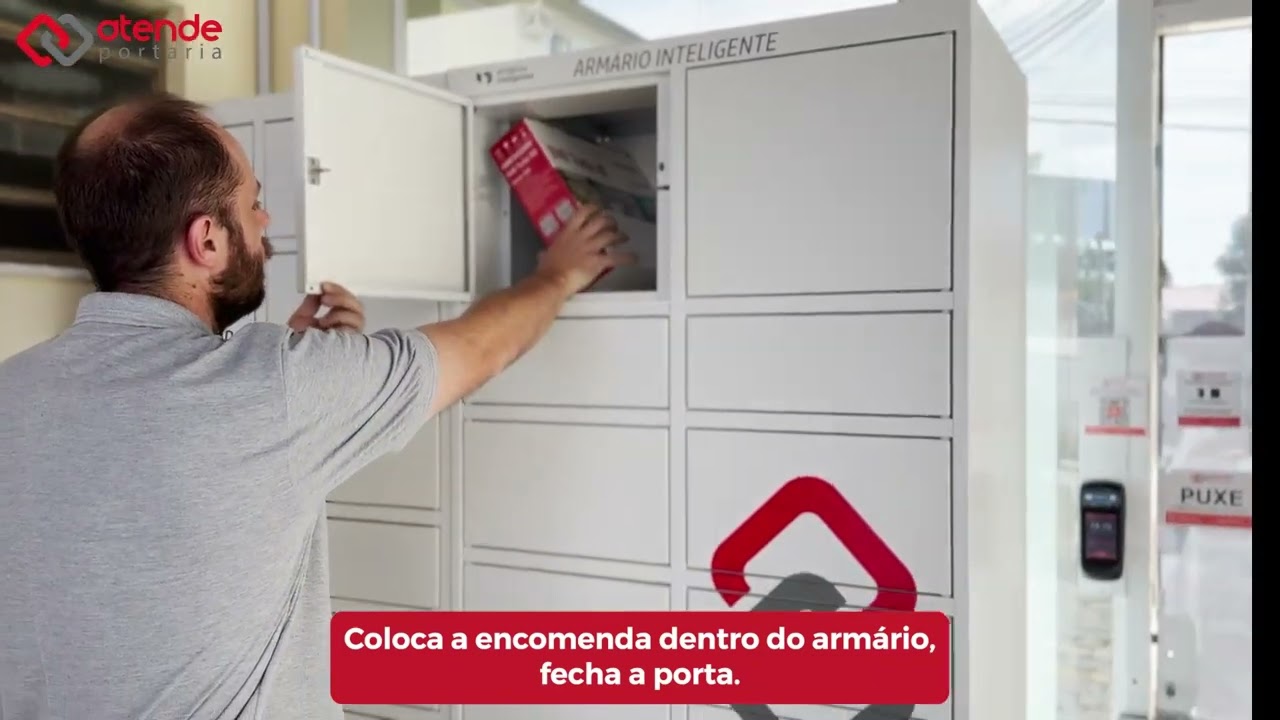 Apresentamos o Armário Inteligente da Atende Portaria