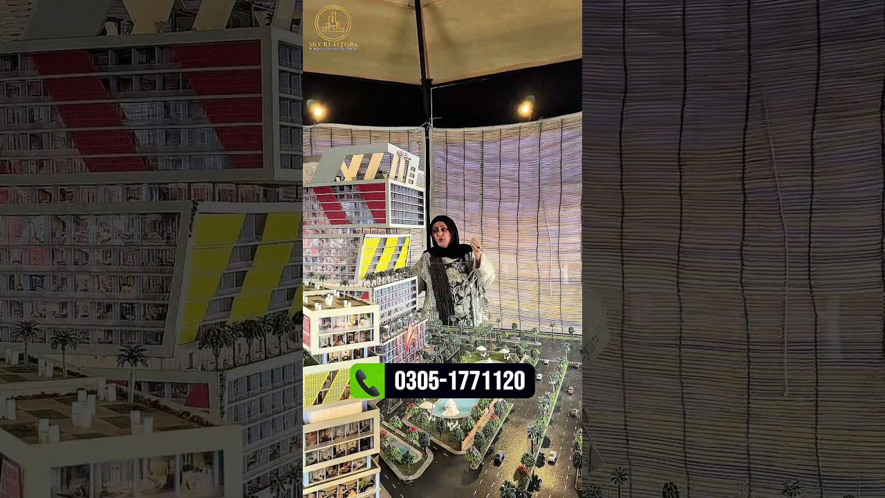 Lahore Sky Mall | Site Live Visit 2025 | 73 Kanal Gated Community | Tower 1 Construction Update 🚧