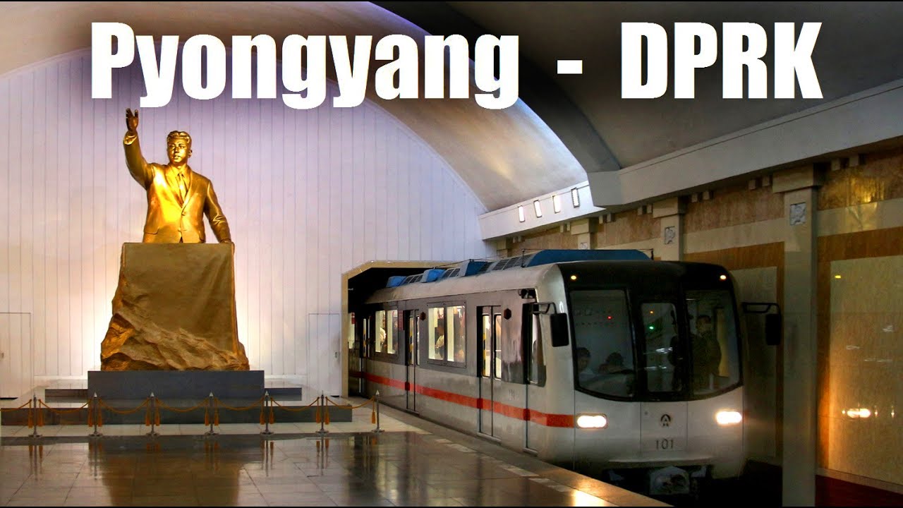 PYONGYANG METRO - complete network  (2017)