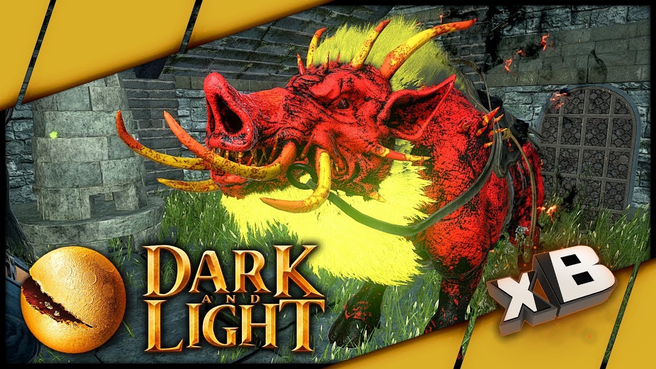 BLAZE BOAR MODDED CREATURE! :: Modded Dark and Light :: E11
