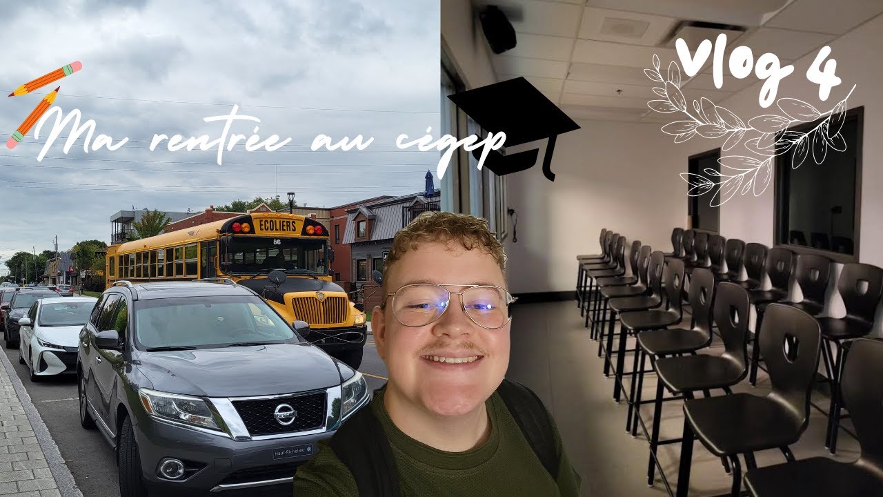Vlog n°4 - Ma rentrée au cégep !