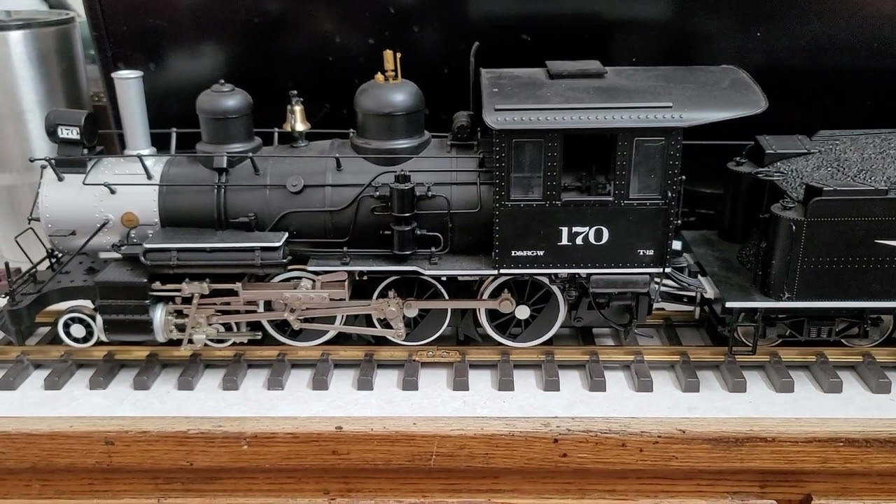 My New Bachmann 4-6-0 G Scale Locomotive Arrived Today!