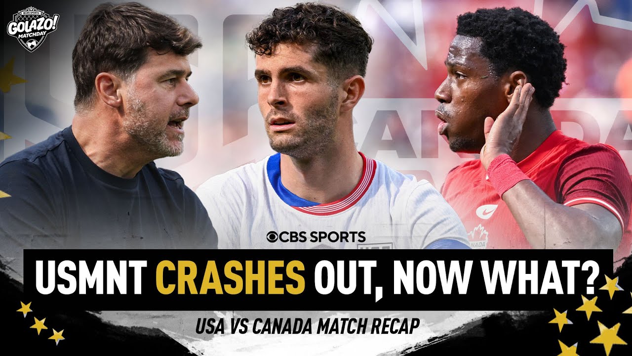 USMNT WINLESS at the CONCACAF Nations League | Canada vs. USA post-match reaction | CBS Golazo