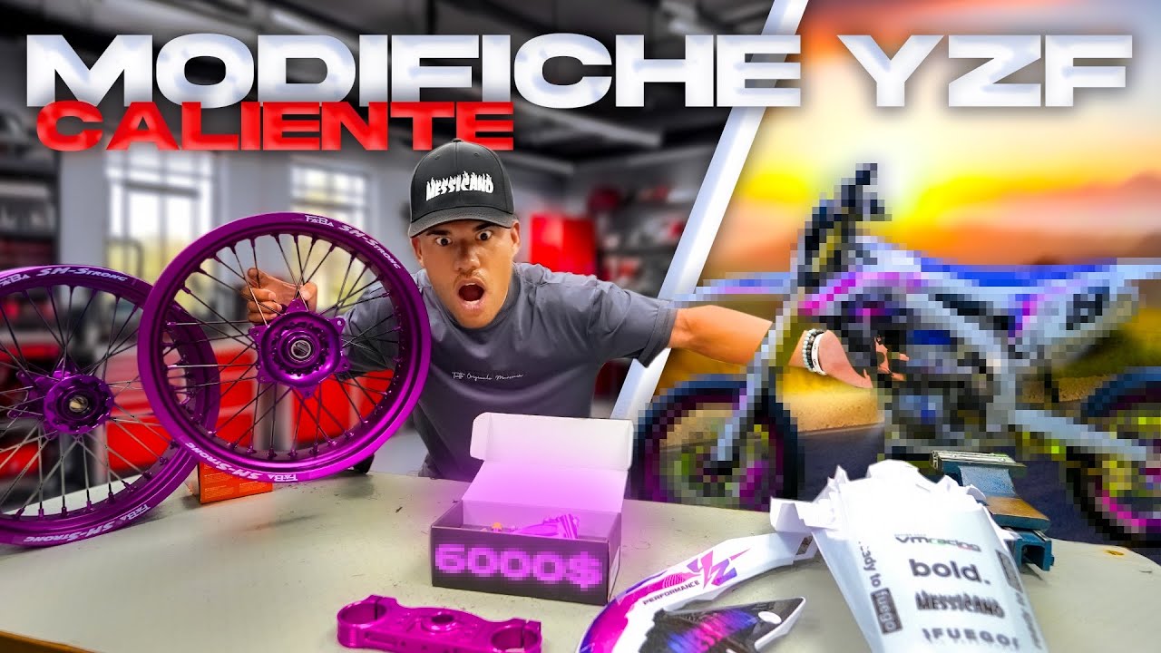 IL PROGETTO PIU' CALIENTE DI SEMPRE YAMAHA YZ 450 SUPERMOTO 😍