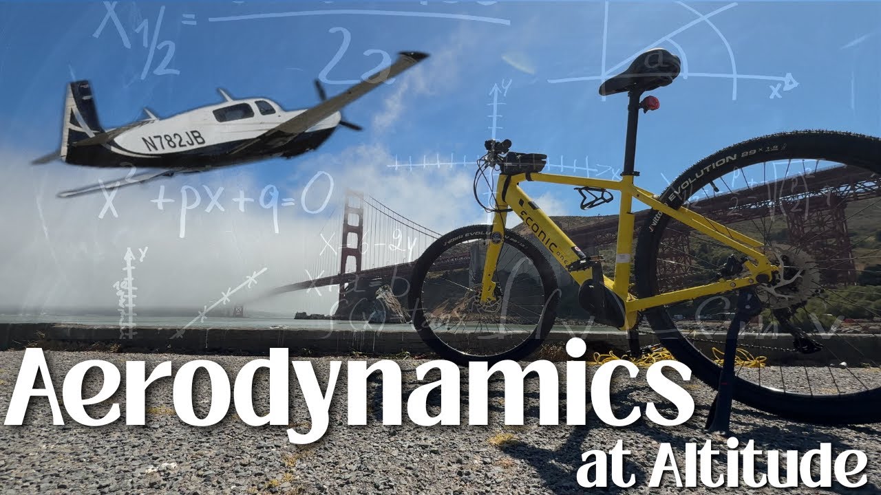Flying a Mooney, Talking Aerodynamics, Biking the Golden Gate