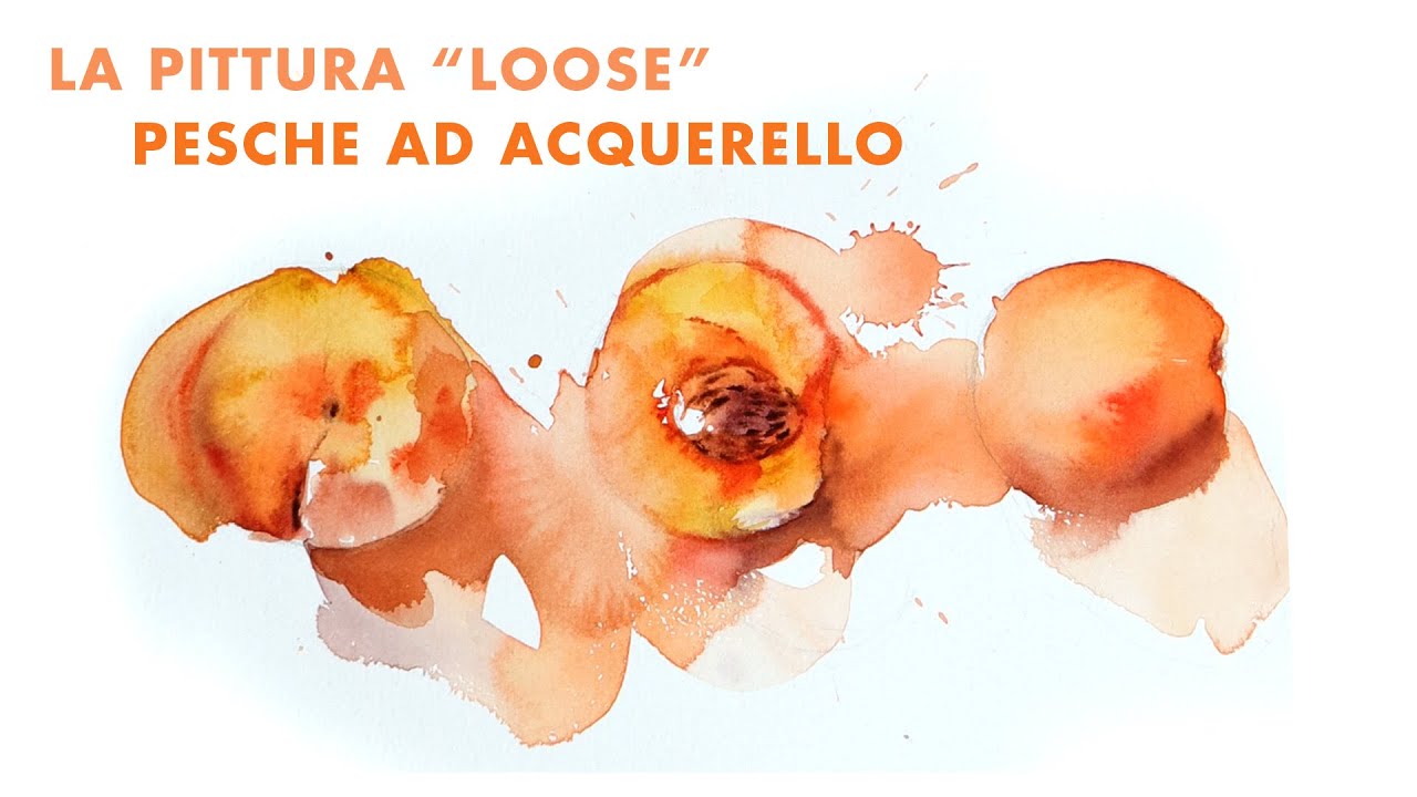 Come dipingere delle PESCHE nello stile 