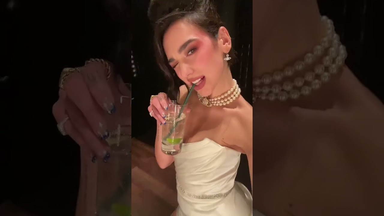 Dua Lipa Drinking Tequila #Shorts