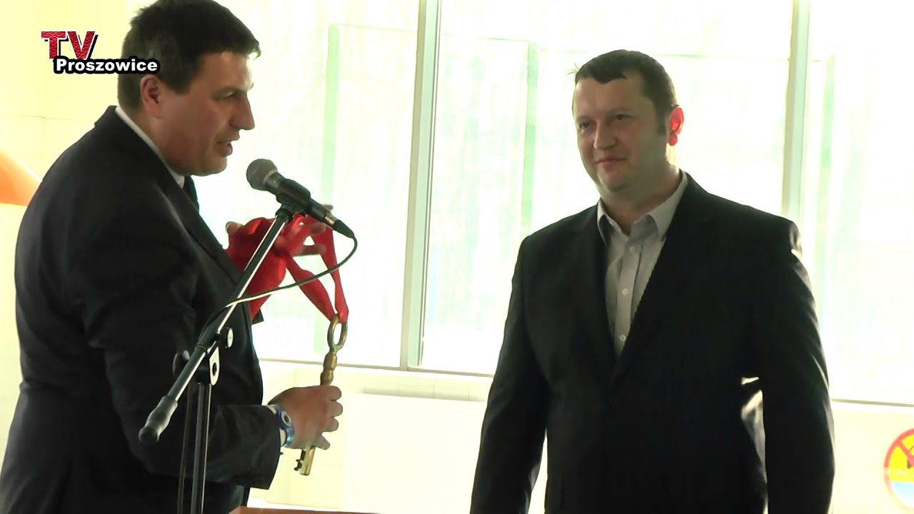 Otwarcie basenu w Proszowicach 5 grudnia 2015 r