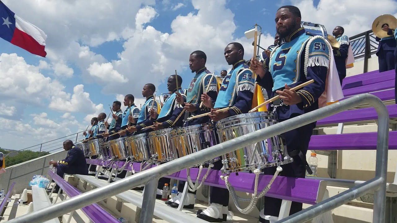 Southern University Drumline vs TCU 2018 