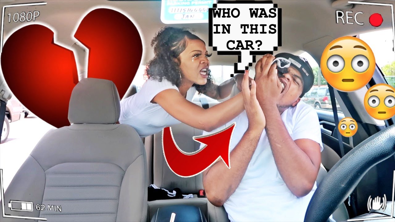 SHE FOUND OUT I HAD ANOTHER GIRL IN MY BACKSEAT!!**She Cried**