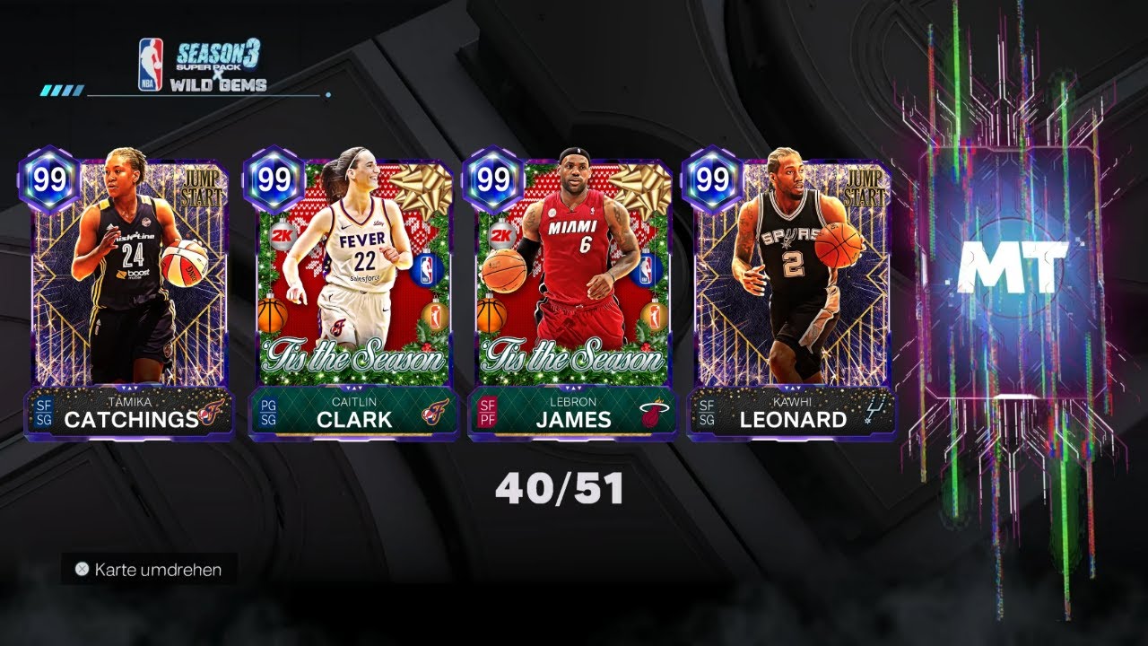 I pulled a DARK MATTER NBA 2K26 SEASON3 SUPER PACK MyTEAM
