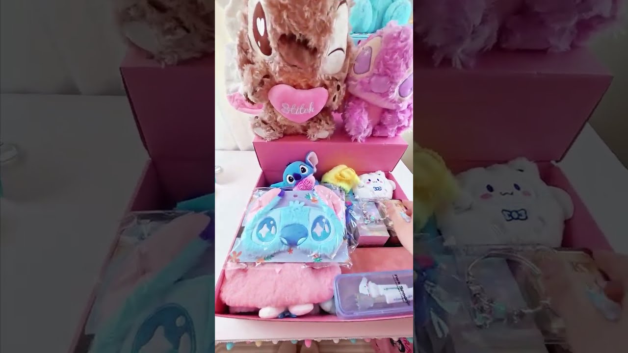 ASMR Packing 6 Scoops for Sheila 📦 Cinnamoroll vs Stitch (Pastel Disney x Sanrio Haul)