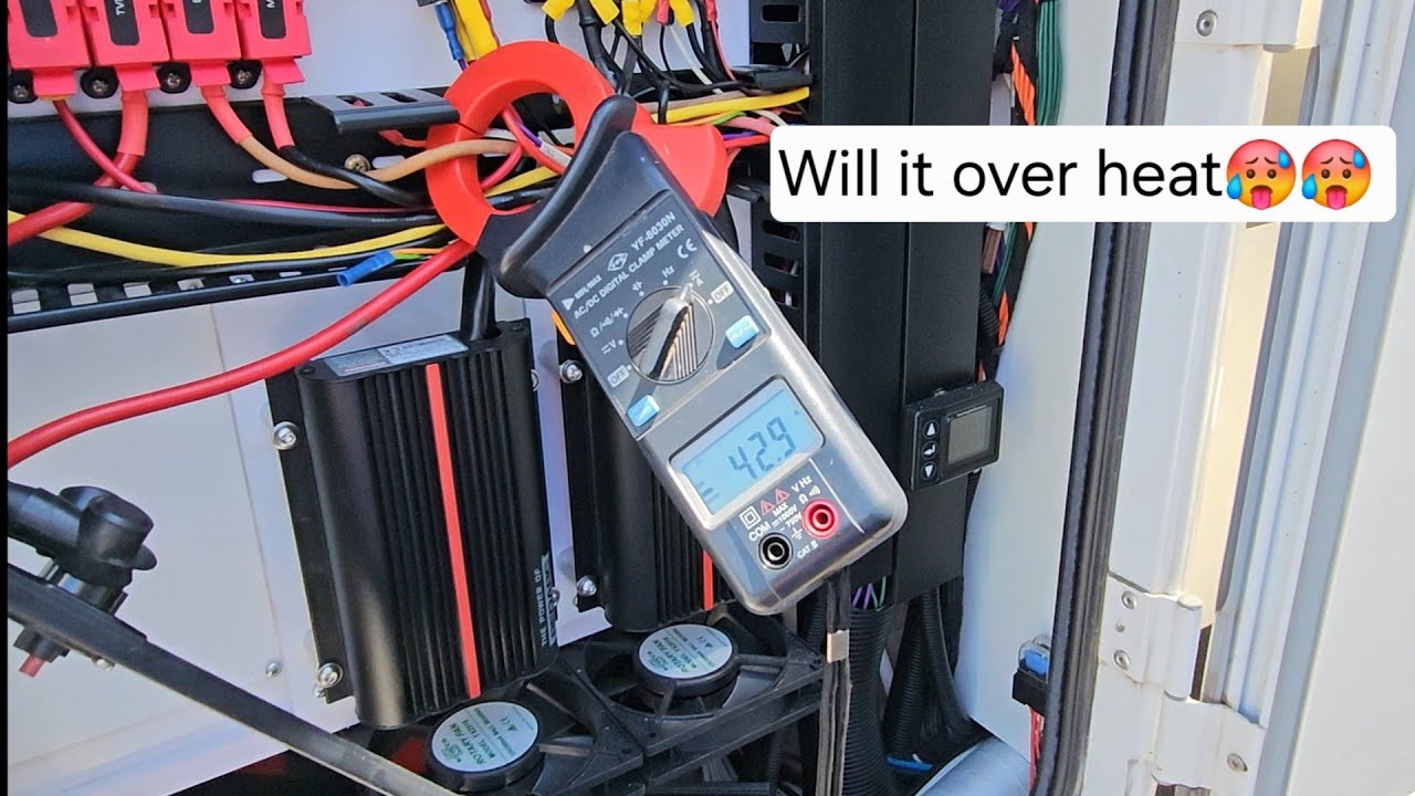 How to check the output from a hot solar controller 