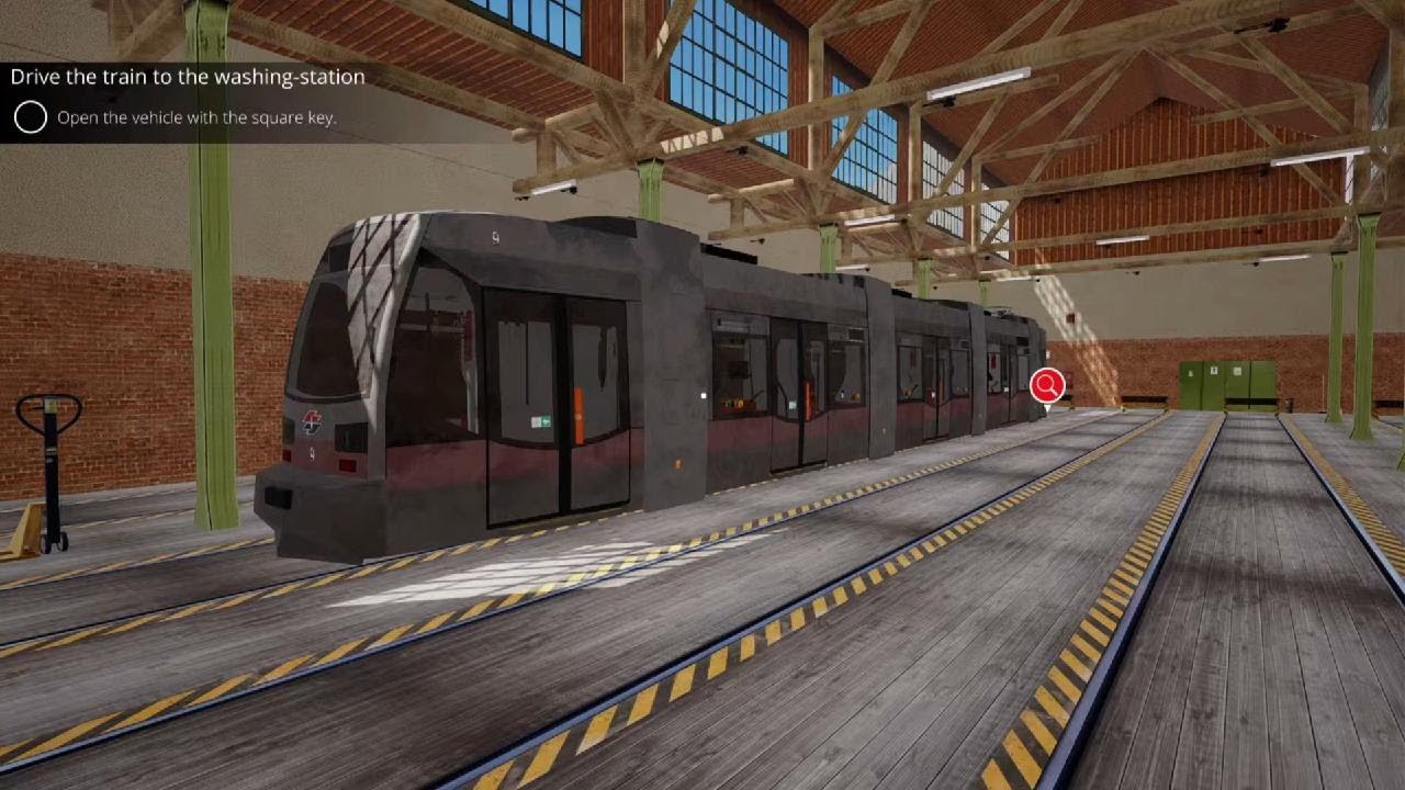 Scenario: Shunting (TramSim: Console Edition PS5)