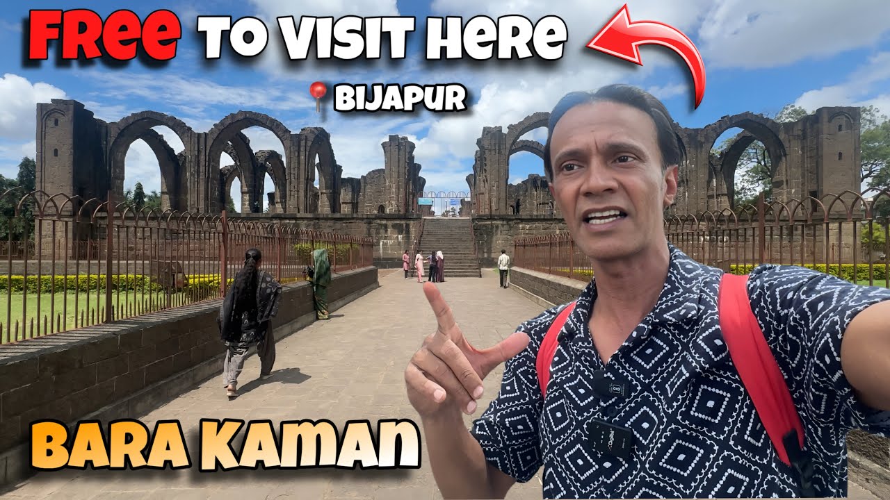 Bara kaman is the unfinished Mausoleum of | Ali Adil shahi Kingdom ￼||in Bijapur Karnataka in India 