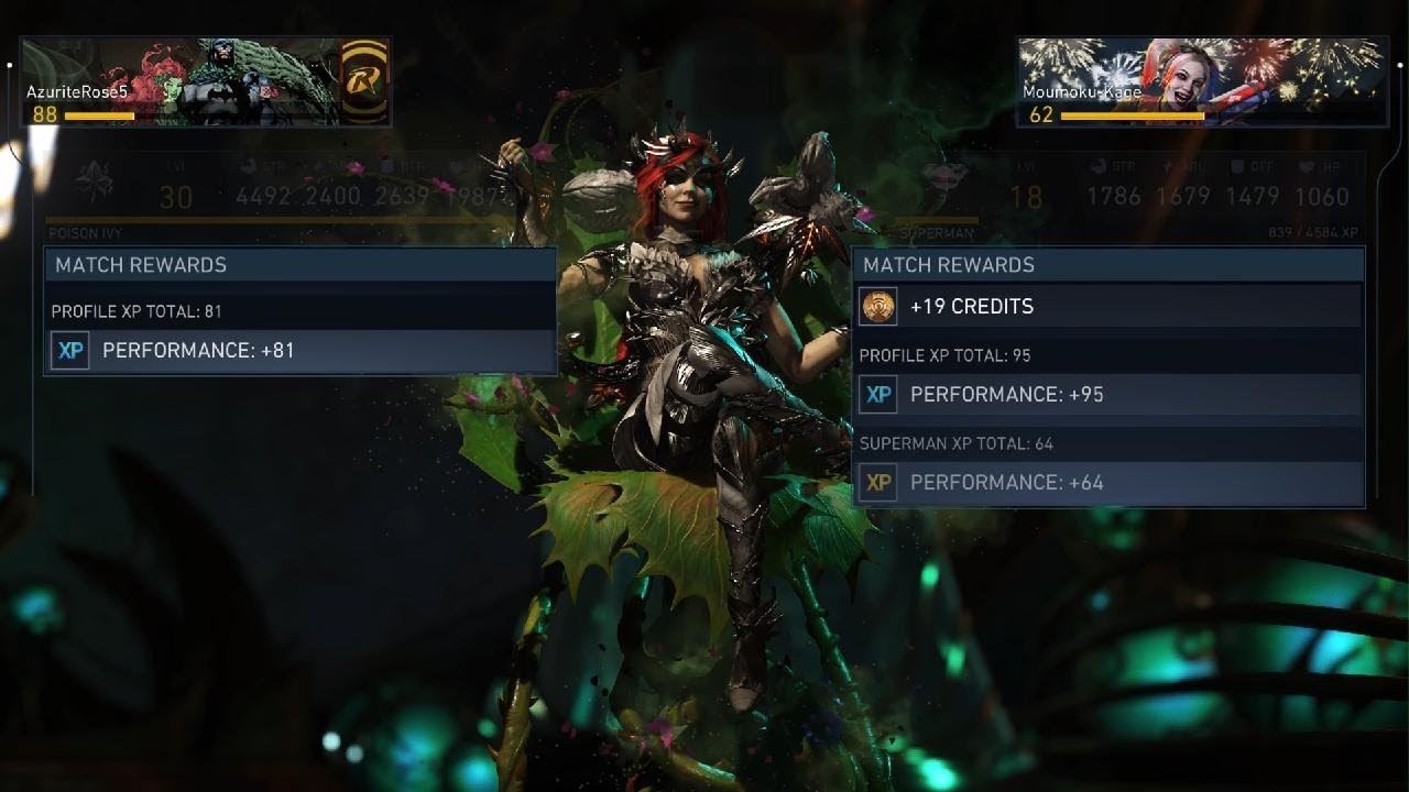 Injustice 2 (PS5) Poison Ivy 11-16-25 Online Matches