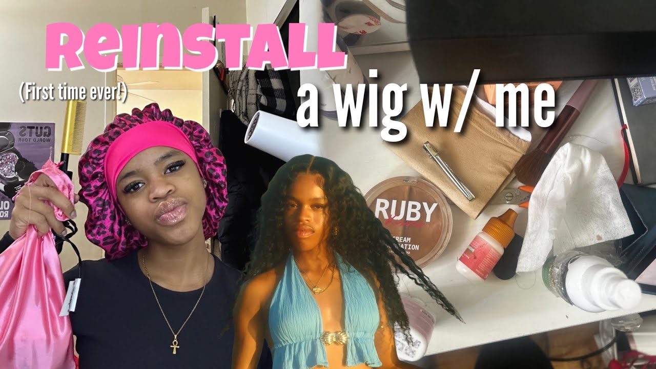 First Time Reinstalling My Wig Alone & I Was STRESSED 😭