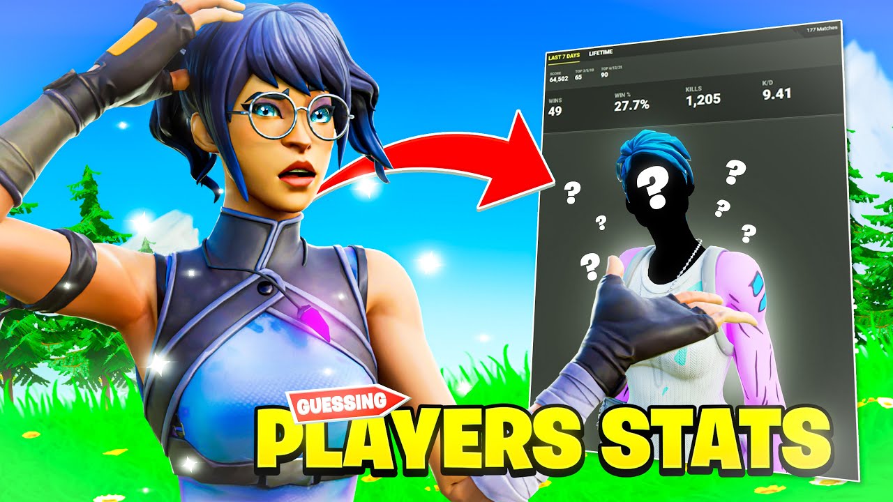 Guessing players STATS that i kill while W Keying solo arena...