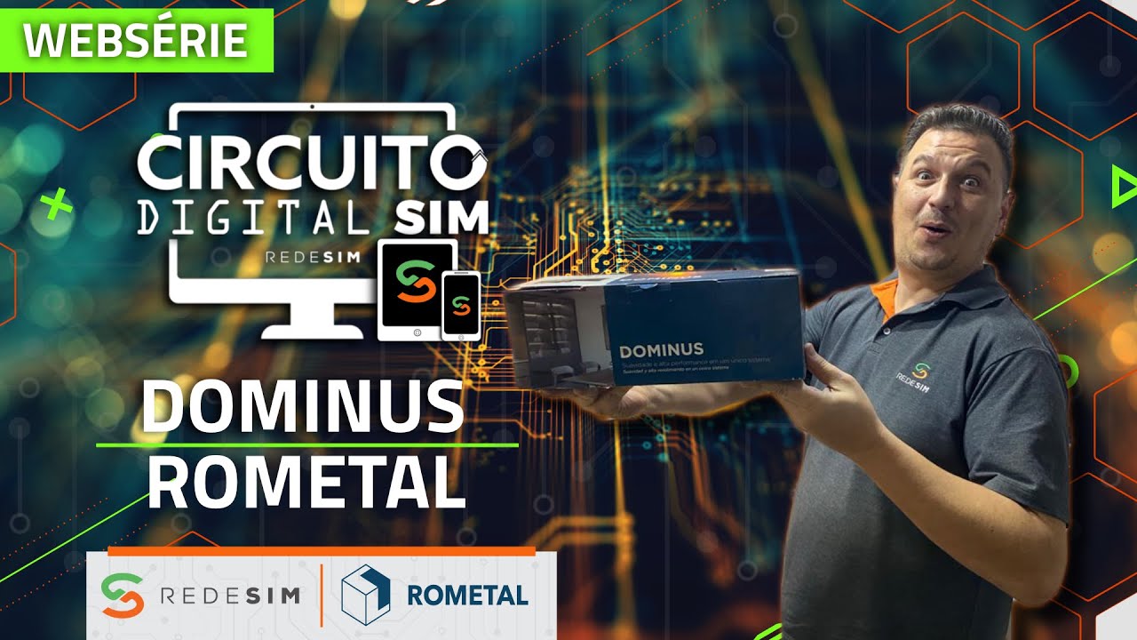 Sistema Deslizante Dominus - Portas Suspensas para Móveis de Alto Padrão - Rometal