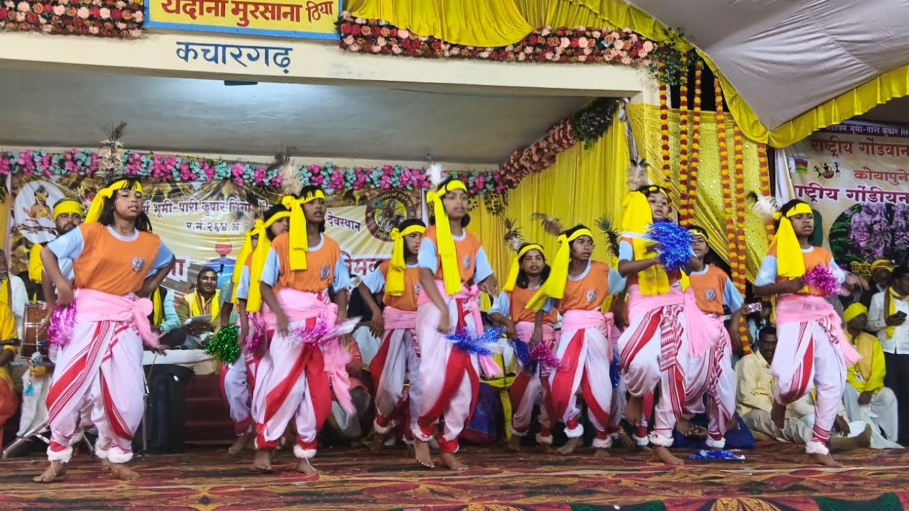 Chhindwada jila me//कछारगढ़ महाराष्ट्र में धमाकेदार नृत्य/गोंडवाना विकास विद्यालय द्वारा// #culture 