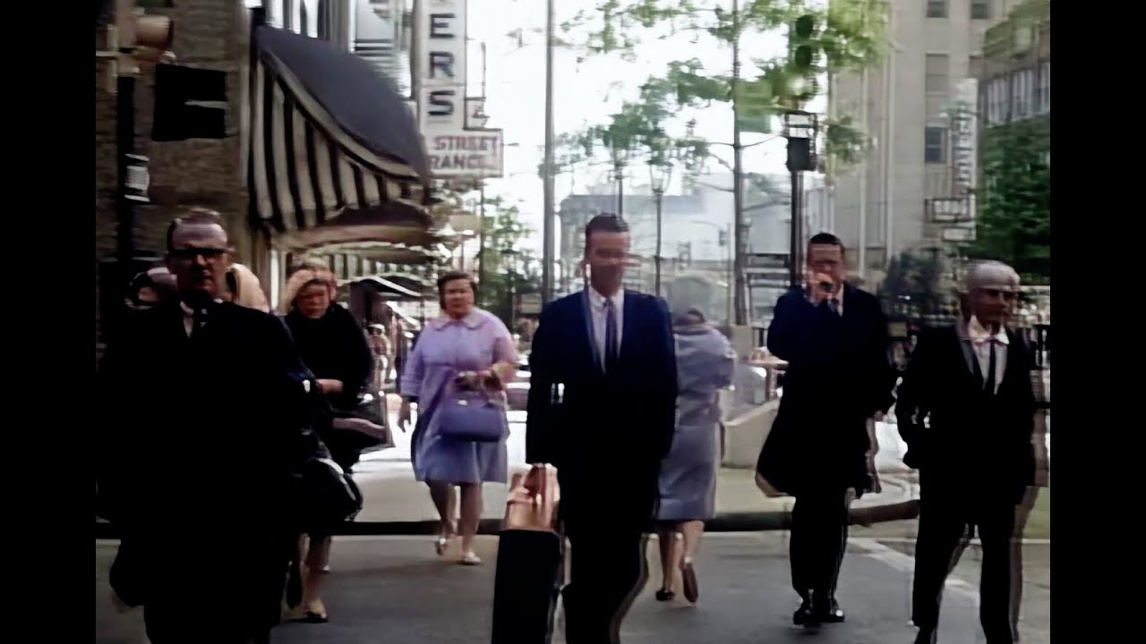 Fantastic Look at an 1960s American City - Retro Film of Tulsa OK