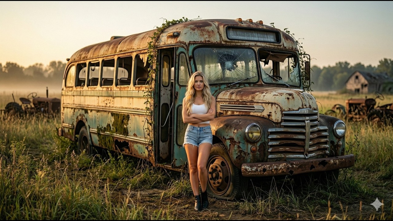Abandoned 1947 Bus FULL Restoration — ASMR | Discovered in Field, Fully Rebuilt