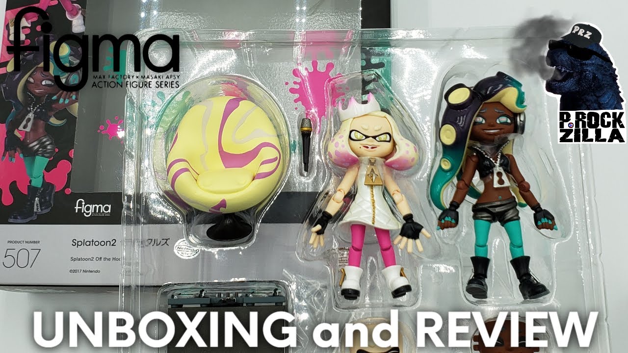 Figma Splatoon 2 Off The Hook | Pearl & Marina | Unboxing & Review