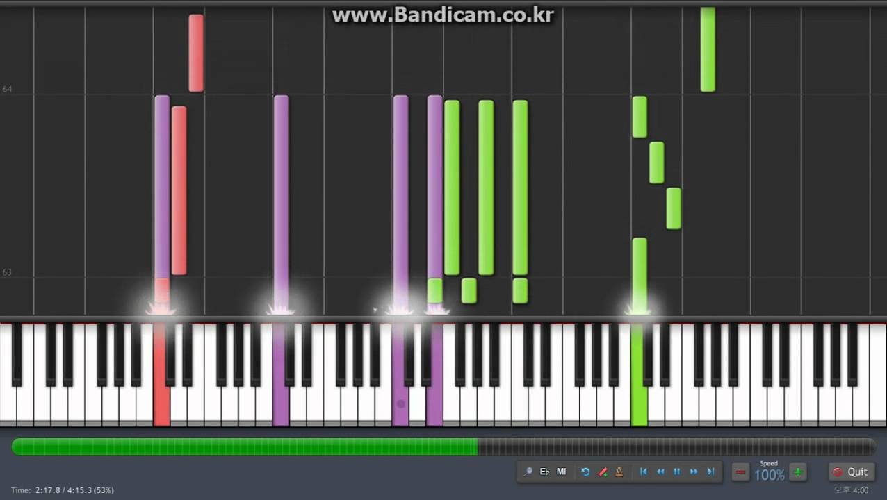 Lugia's Song Piano Tutorial (Synthesia)