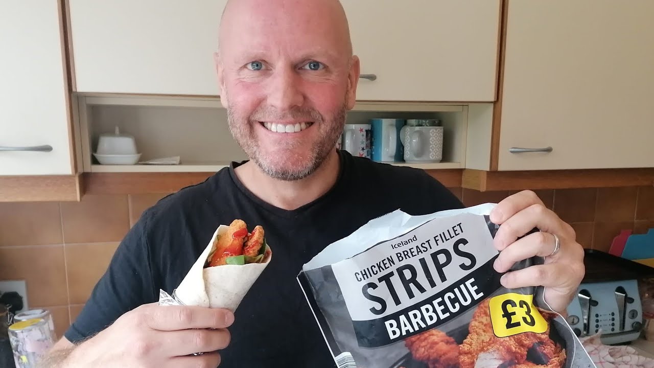 Barbecue Chicken Breast Fillet Strips | Iceland | Food Review