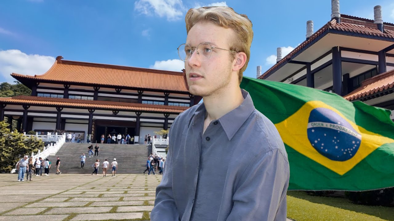 Biggest Buddhist Temple in Latin America 🇧🇷🇨🇳🇹🇼 A Chinese 🇨🇳 Temple in Brazil 🇧🇷
