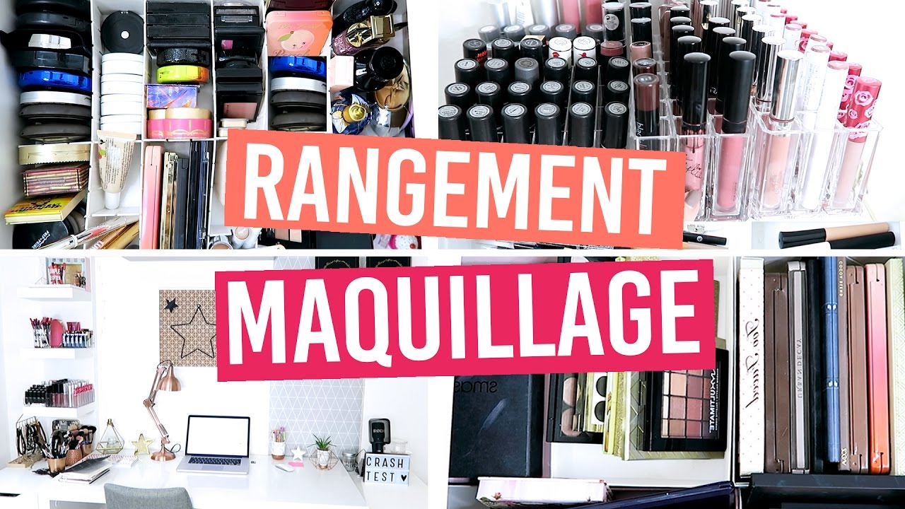 RANGEMENT MAQUILLAGE & BUREAU TOUR !