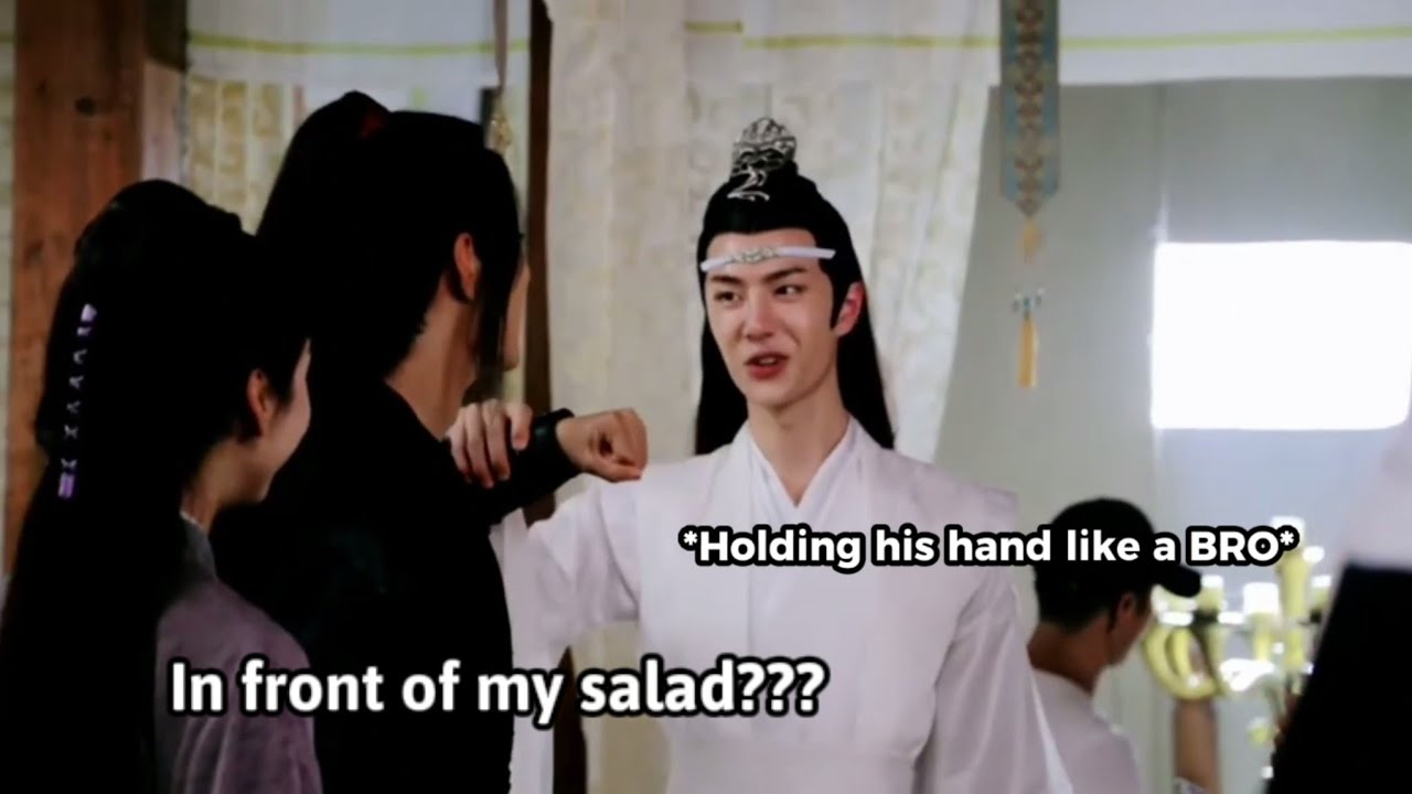 #TheUntamed Funny Moments | Xiao Zhan showing off his legs??? | Behind the scenes