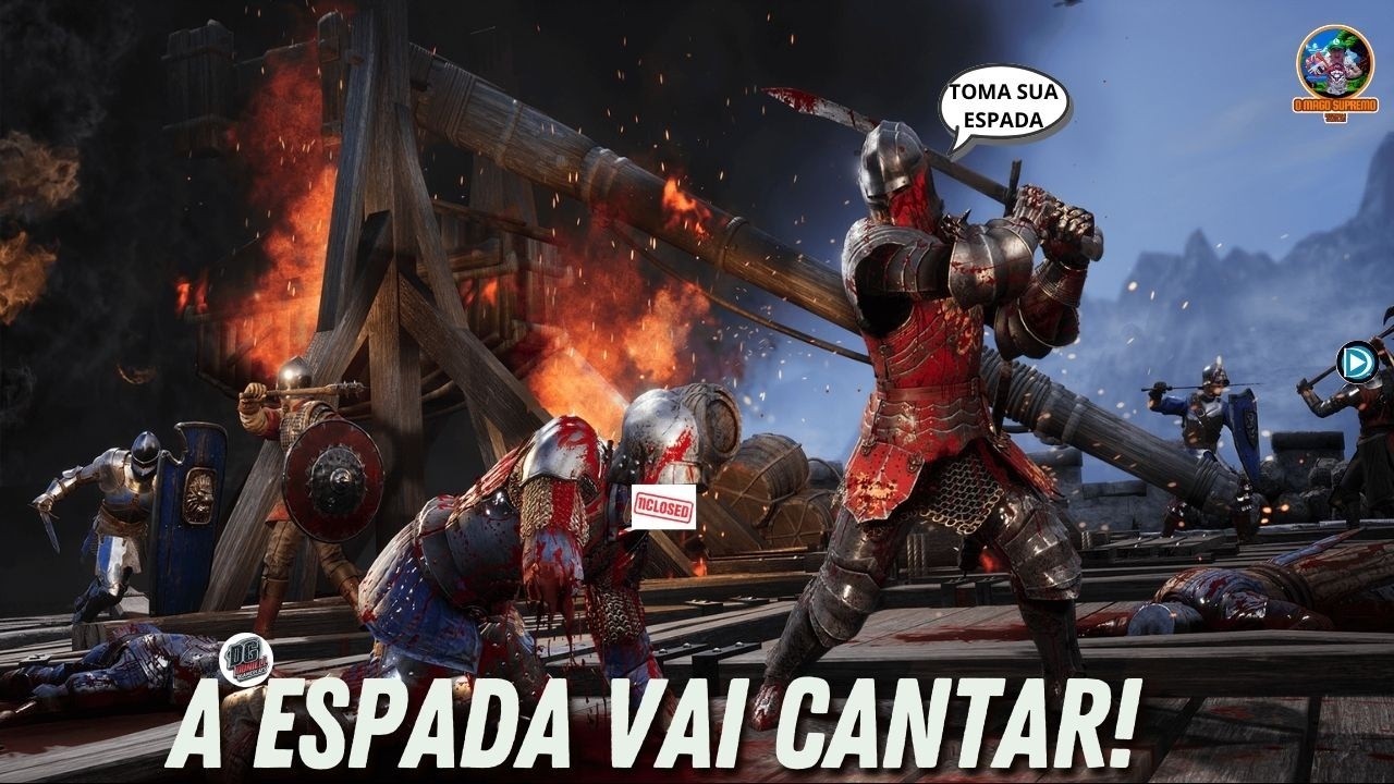 ⚔️ BATALHA MEDIEVAL INSANA! HOJE EU VOU ENTREGAR A ESPADADA NO 11 E NO DONILL!
