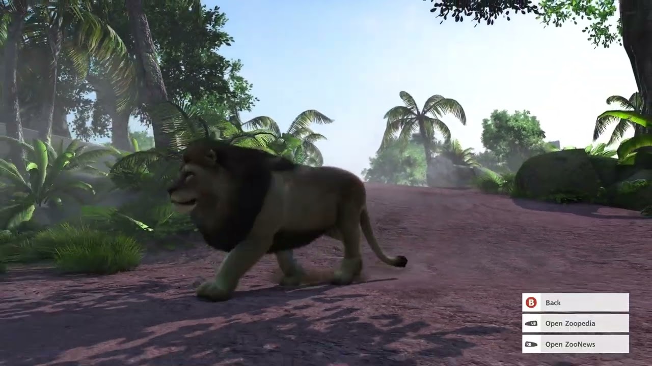 Zoo Tycoon: Ultimate Animal Collection Asiatic Lion Gameplay