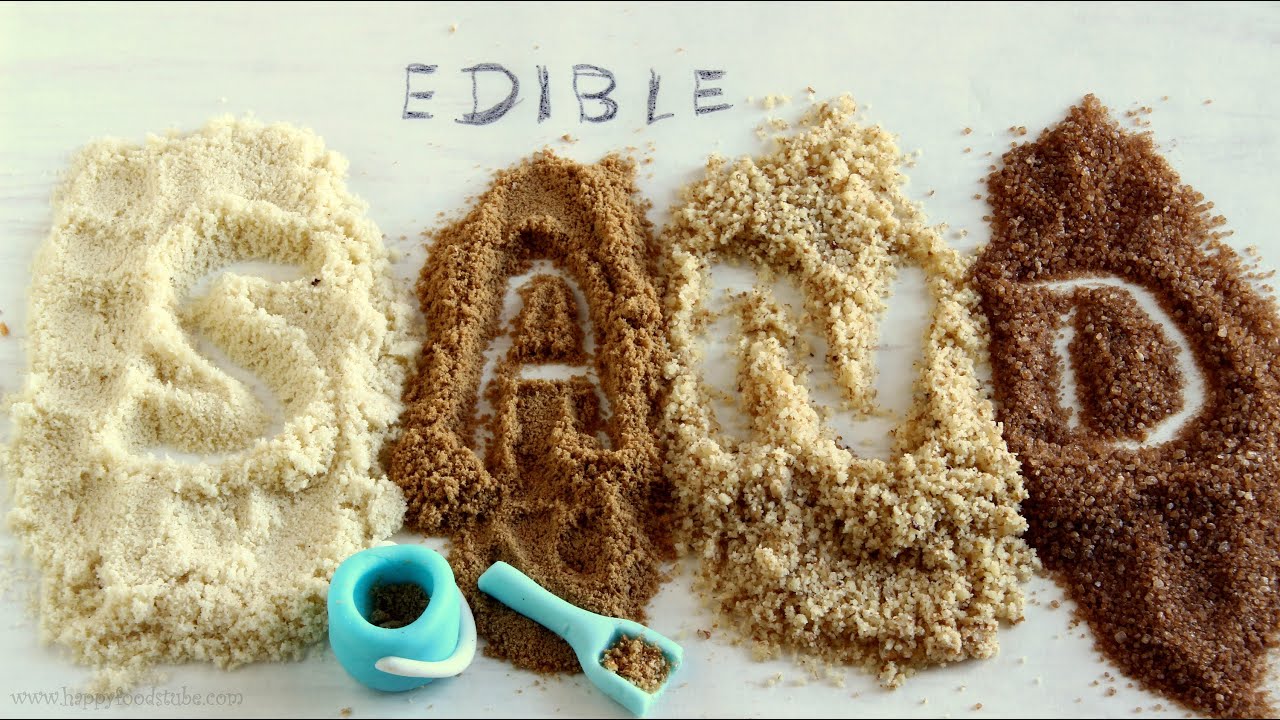 Edible Sand for Cake Decorating