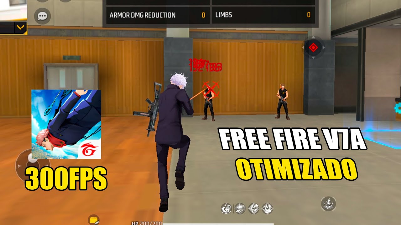 FREE FIRE V7A OTIMIZADO PARA PC FRACO , EMULADOR +300FPS NO FREEFIRE 🚀🔥